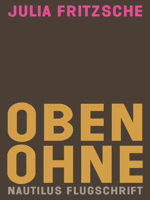 cover image of Oben ohne
